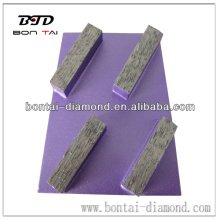 New Diamond Rhombus Floor Grinding Plate / Block